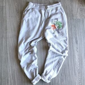 Billionaire Boys Club Mens M Gray Urban Streetwear Tapered Jogger Sweatpants